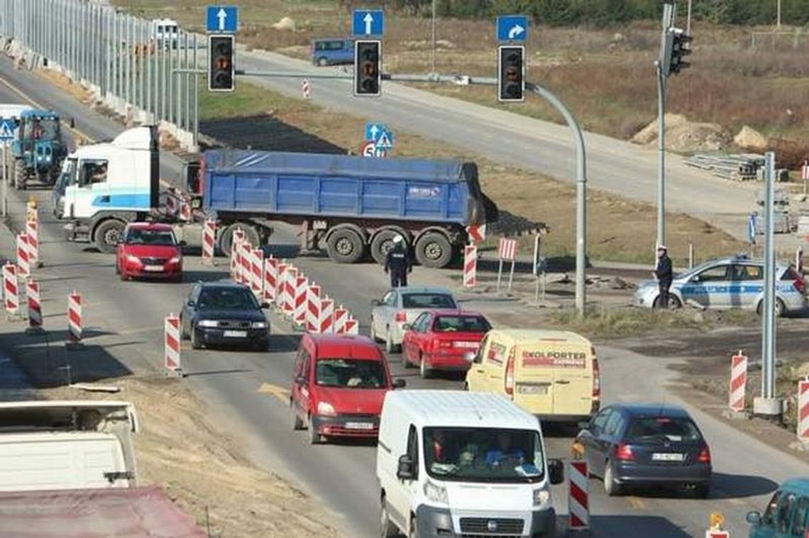 Nie ma wjazdu do Świdnika przez al. Lotników Polskich