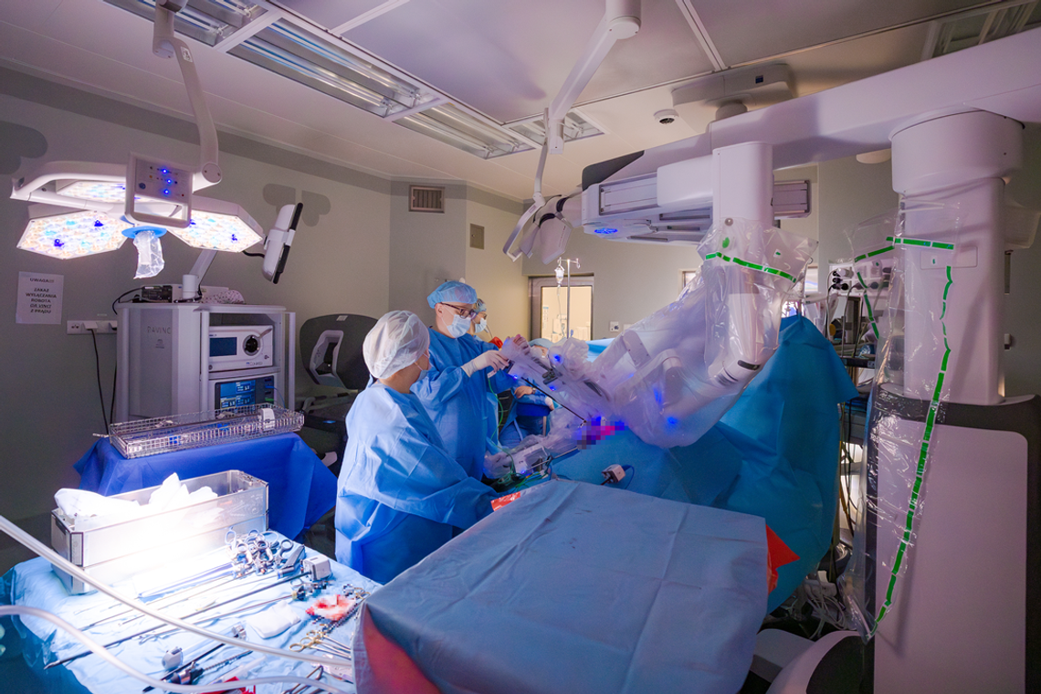 Nie musiała stracić nerki. Precyzyjna operacja robotyczna w USK nr 4 w Lublinie