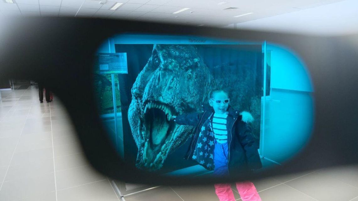 Nie takie dinozaury w 3D straszne, jak je malują [zdjęcia]