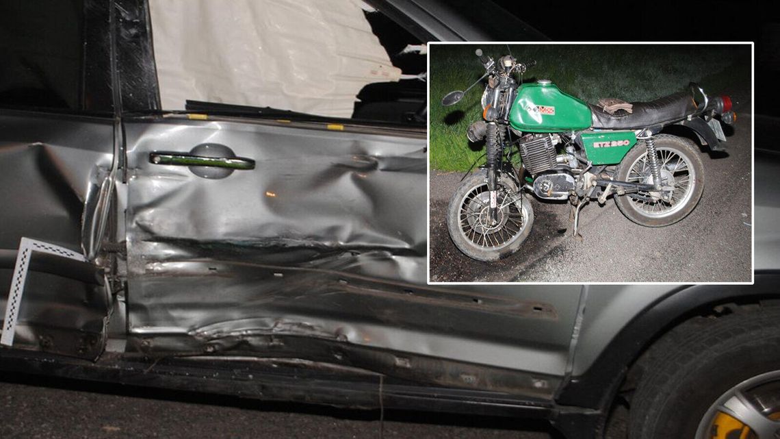 Nie udało się uratować życia motocyklisty. Tragedia na drodze krajowej nr 17