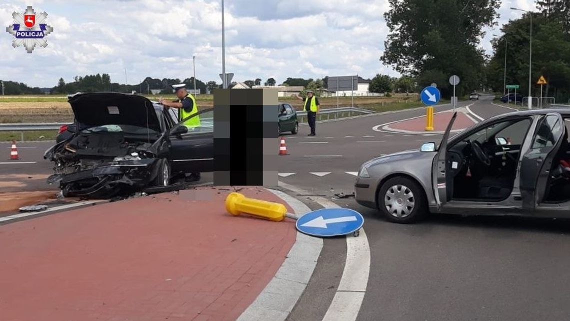 Nie udzieliła pierwszeństwa przejazdu. Do szpitala trafił m.in. 9-latek