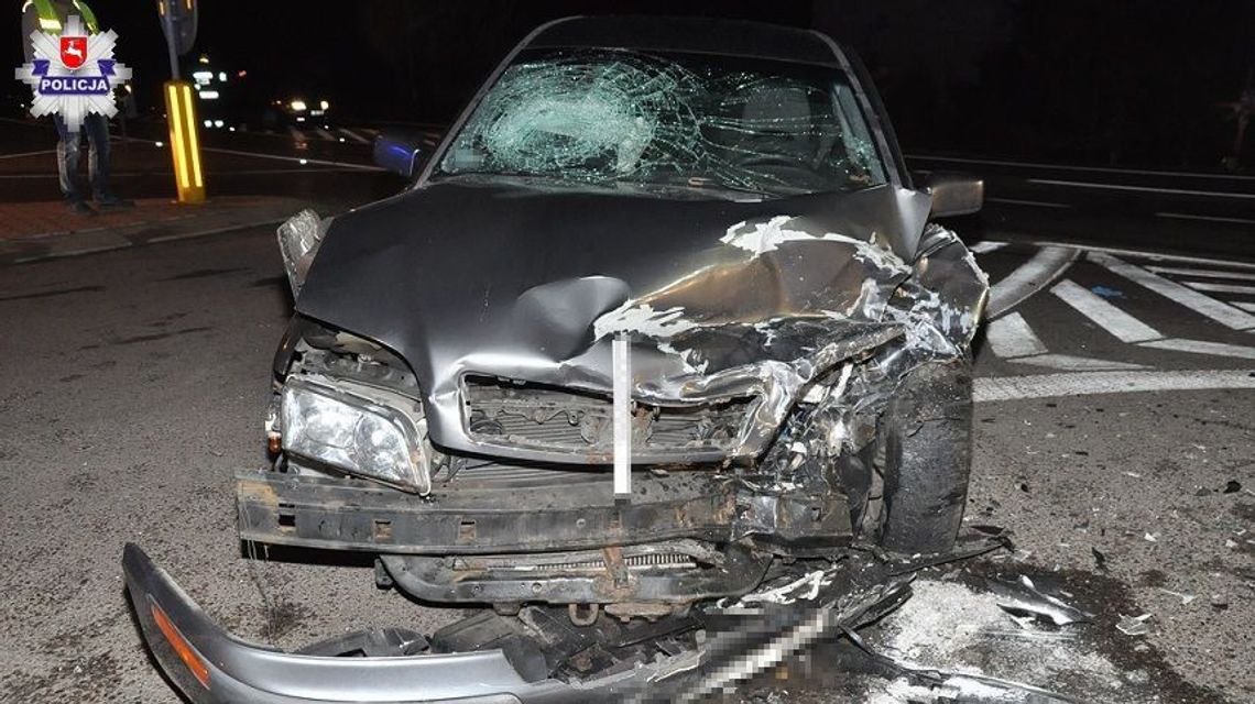 Nie ustąpiła pierwszeństwa. Zderzenie dwóch samochodów w Terespolu