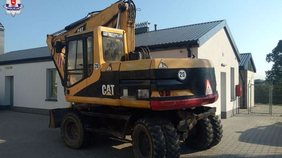 Nie zapłacili mu, więc zabrał koparkę wartą 70 tys. zł