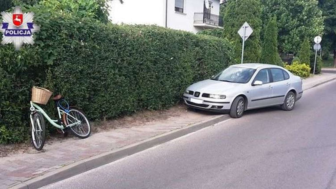 Niedawno dostała prawo jazdy. Potrąciła rowerzystkę 