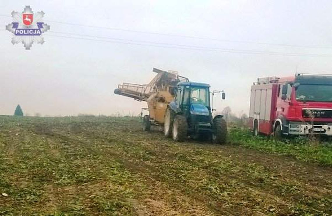 Niedrzwica Duża: Wypadek na polu. Zginął 35-letni rolnik