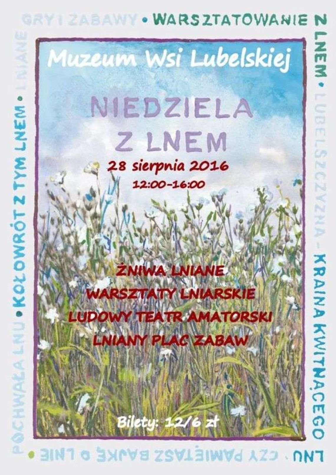 Niedziela z lnem w Skansenie