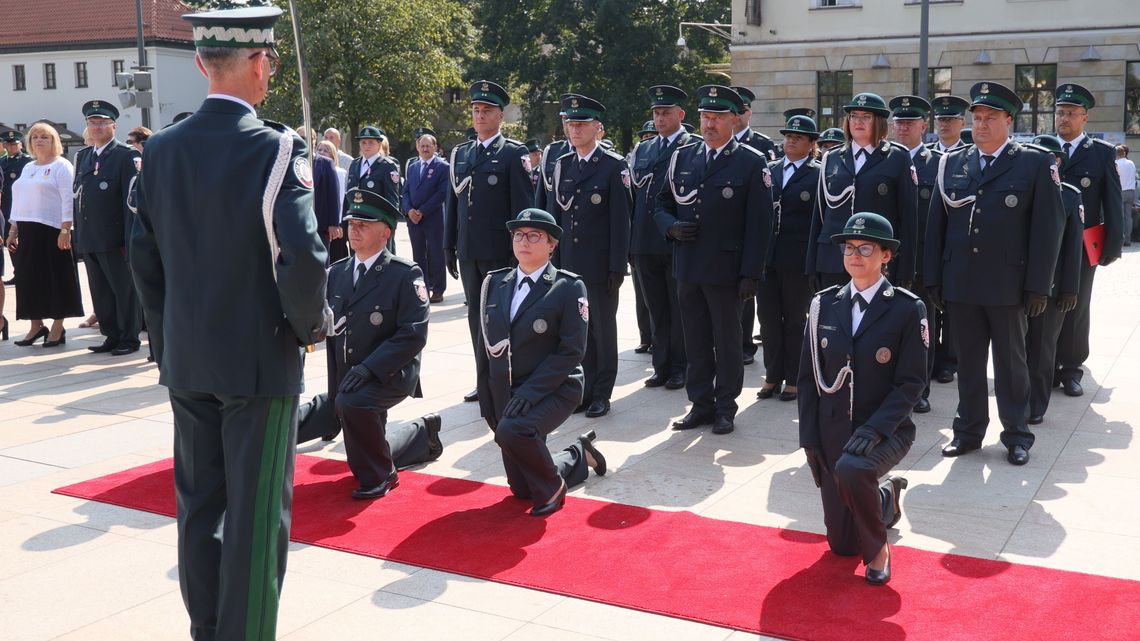 Niedźwiedź w centrum Lublina, czyli Dzień Krajowej Administracji Skarbowej