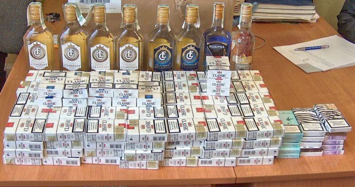 Nieledew: 24-latek wpadł z kontrabandą