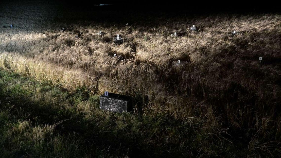 Nielegalny towar z Ukrainy przemycali motolotnią