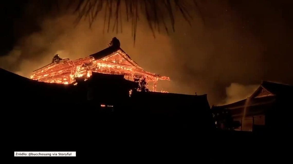 Niemal doszczętnie spłonęła budowla wpisana na listę światowego dziedzictwa UNESCO Niemal doszczętnie spłonęła budowla wpisana na listę światowego dziedzictwa UNESCO