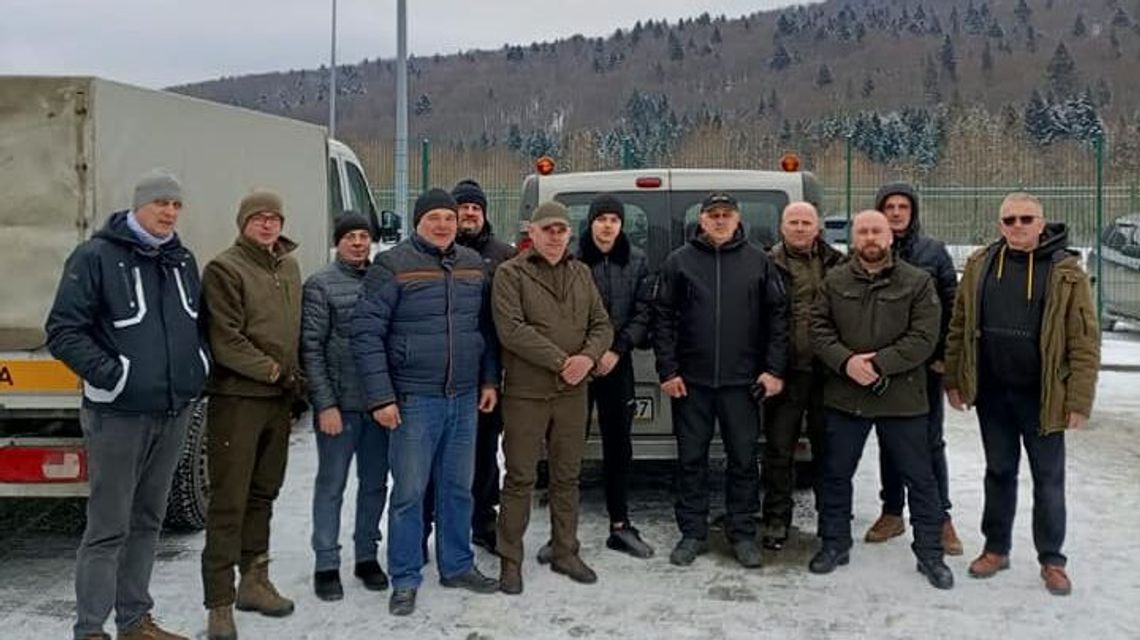 Niemcy wysyłają dary, a powiatowy radny ma problem „chowanie się za naszymi plecami”