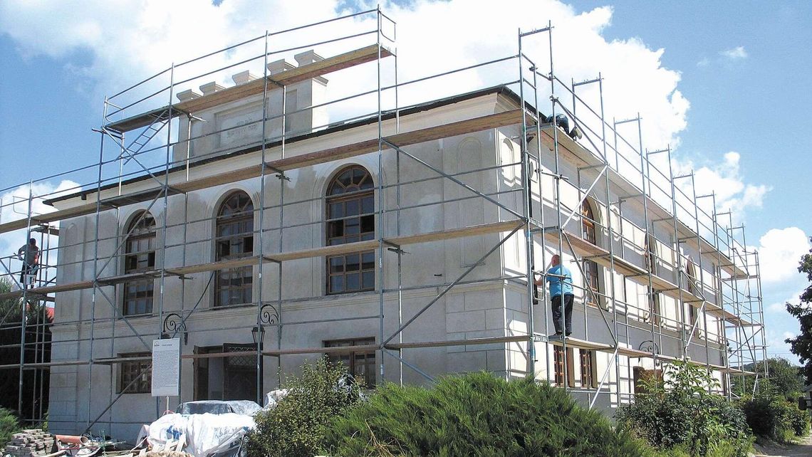 Niemcy zniszczyli, potem był tu magazyn zbożowy. Teraz w synagodze będzie izba tradycji wielokulturowej