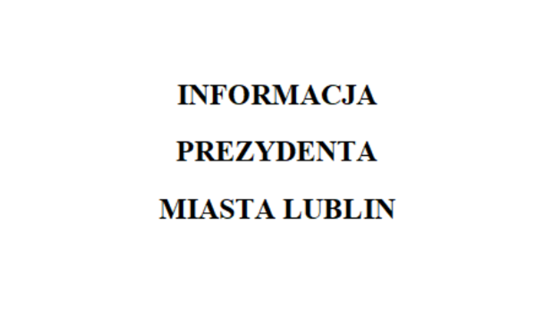 Nieodpłatna pomoc prawna i nieodpłatne poradnictwo obywatelskie na terenie miasta Lublin