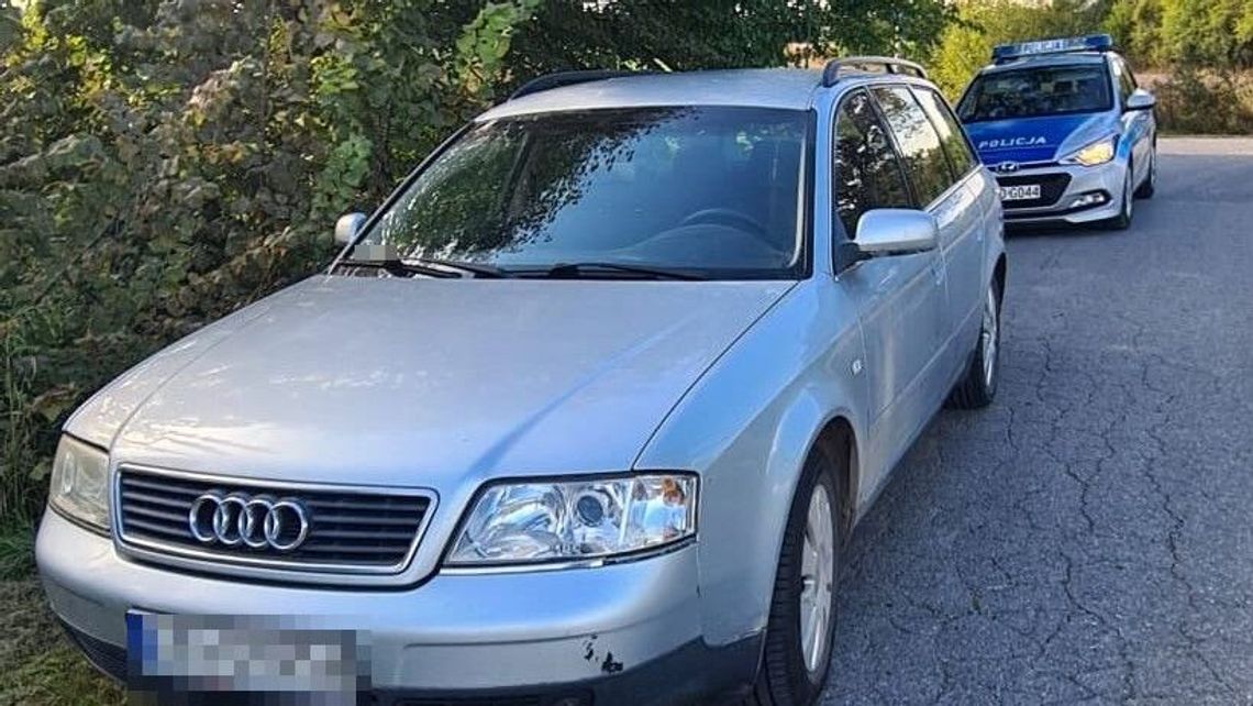 Nietrzeźwy senior za kierownicą. Okazało się że ma zakaz prowadzenia pojazdów