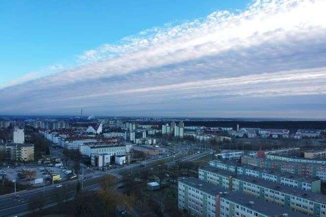 Nietypowa chmura nad Lublinem. Wasze zdjęcia