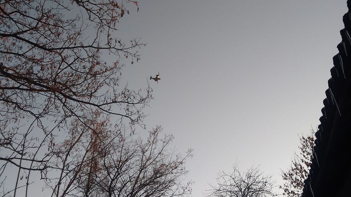 Nietypowy samolot na niebie nad Lubelskiem. Zdjęcia czytelników