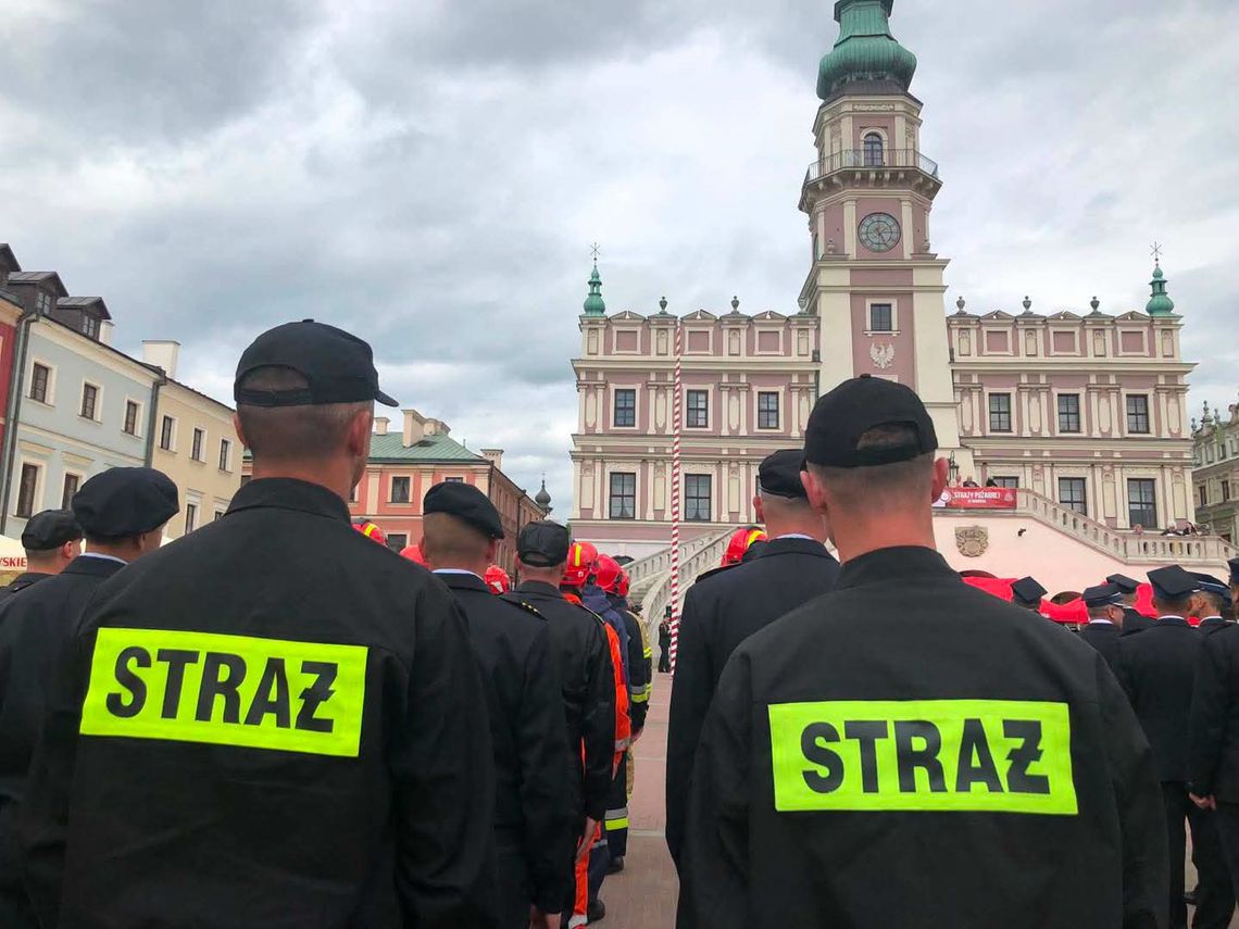Niewidzialna tarcza za milion złotych. Zamojska straż pożarna gotowa na każdy kryzys Straż Zamość Rynek Wielki
