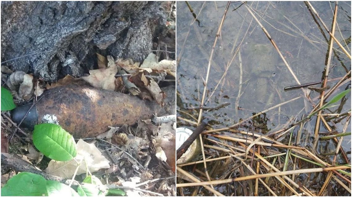 Niewybuchy na terenie pow. bialskiego. Zajęli się nimi saperzy Niewybuchy na terenie pow. bialskiego. Zajęli się nimi saperzy