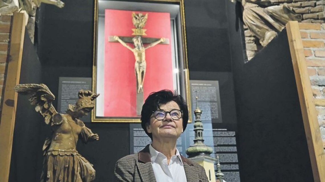 Niezwykła historia krucyfiksu z kościoła św. Michała, który możemy oglądać w Wieży Trynitarskiej