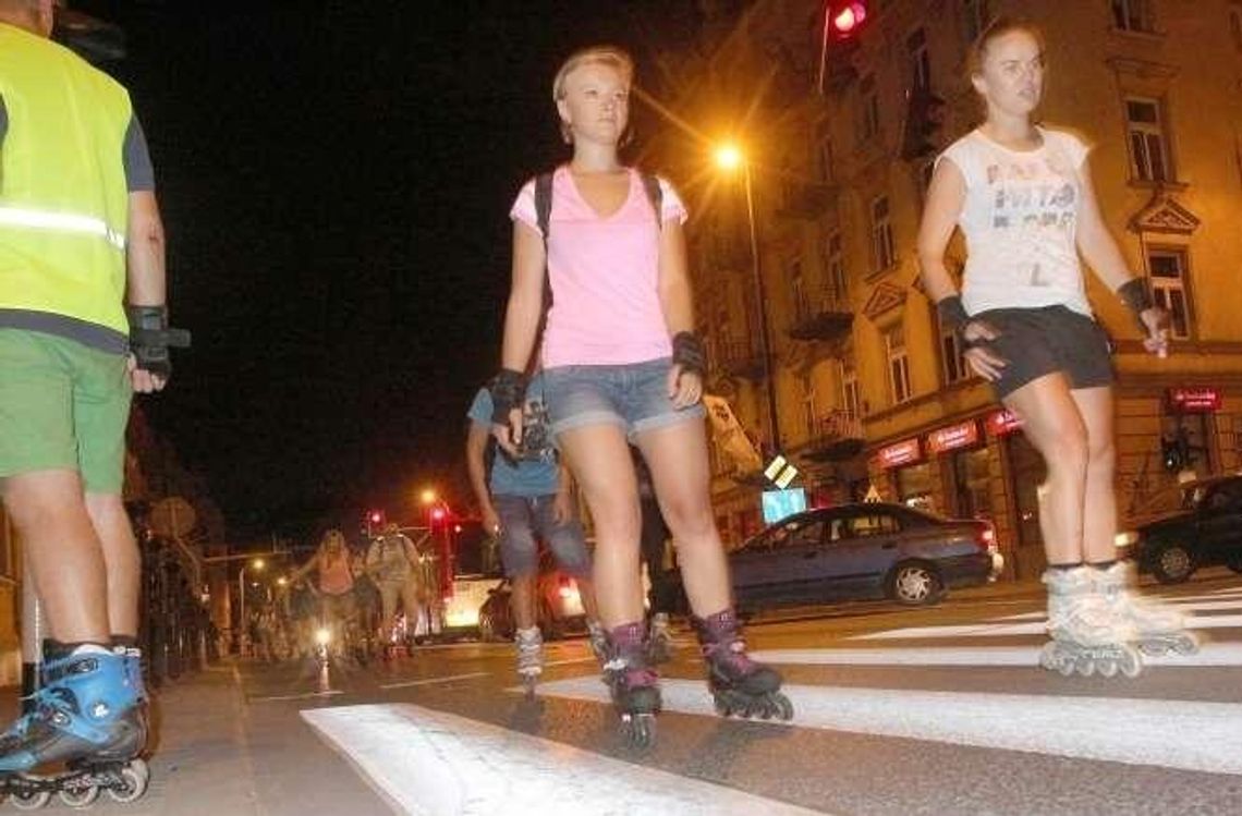 Nightskating Lublin: Kilkuset rolkarzy przejedzie przez miasto