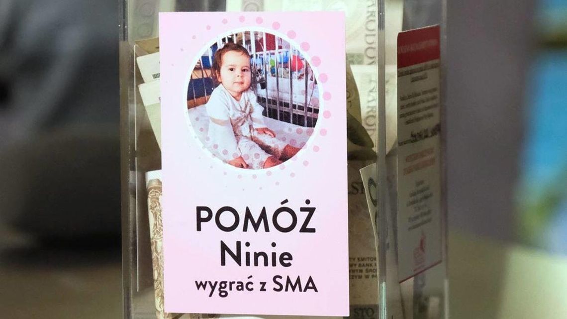 Nineczka Kropeczka. Ustaw skarbonkę dla Ninki z Lublina