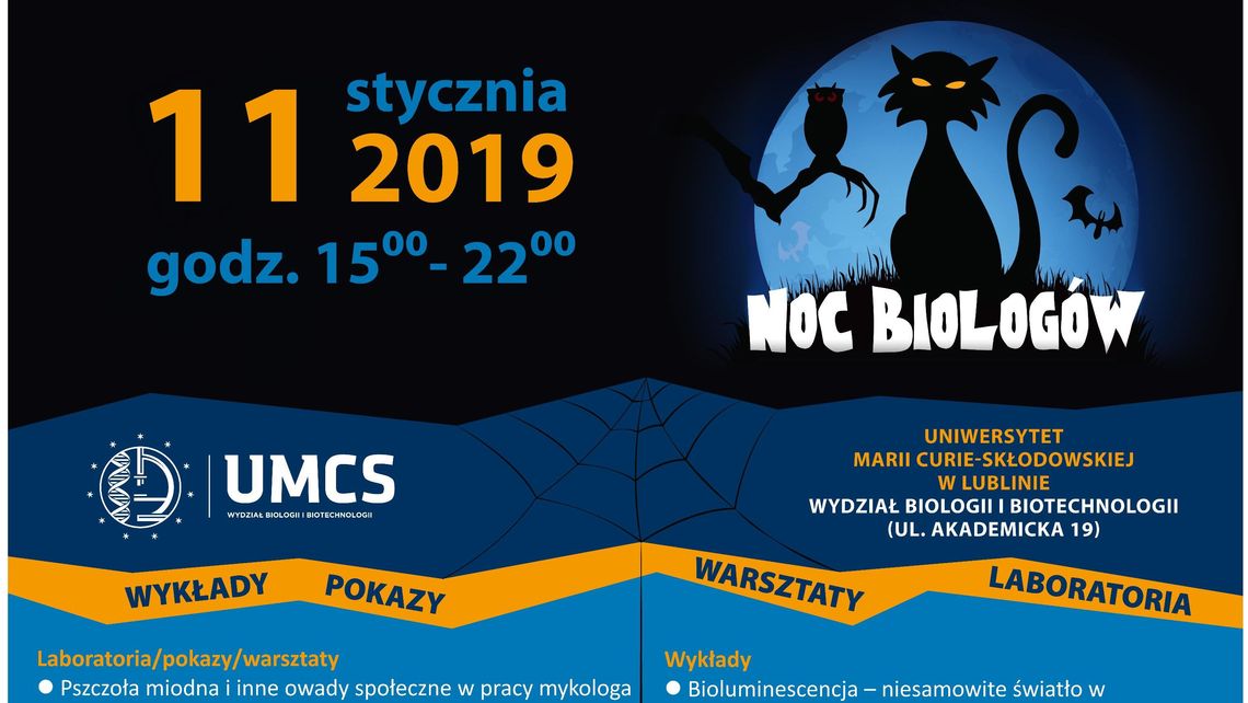Noc Biologów na UMCS