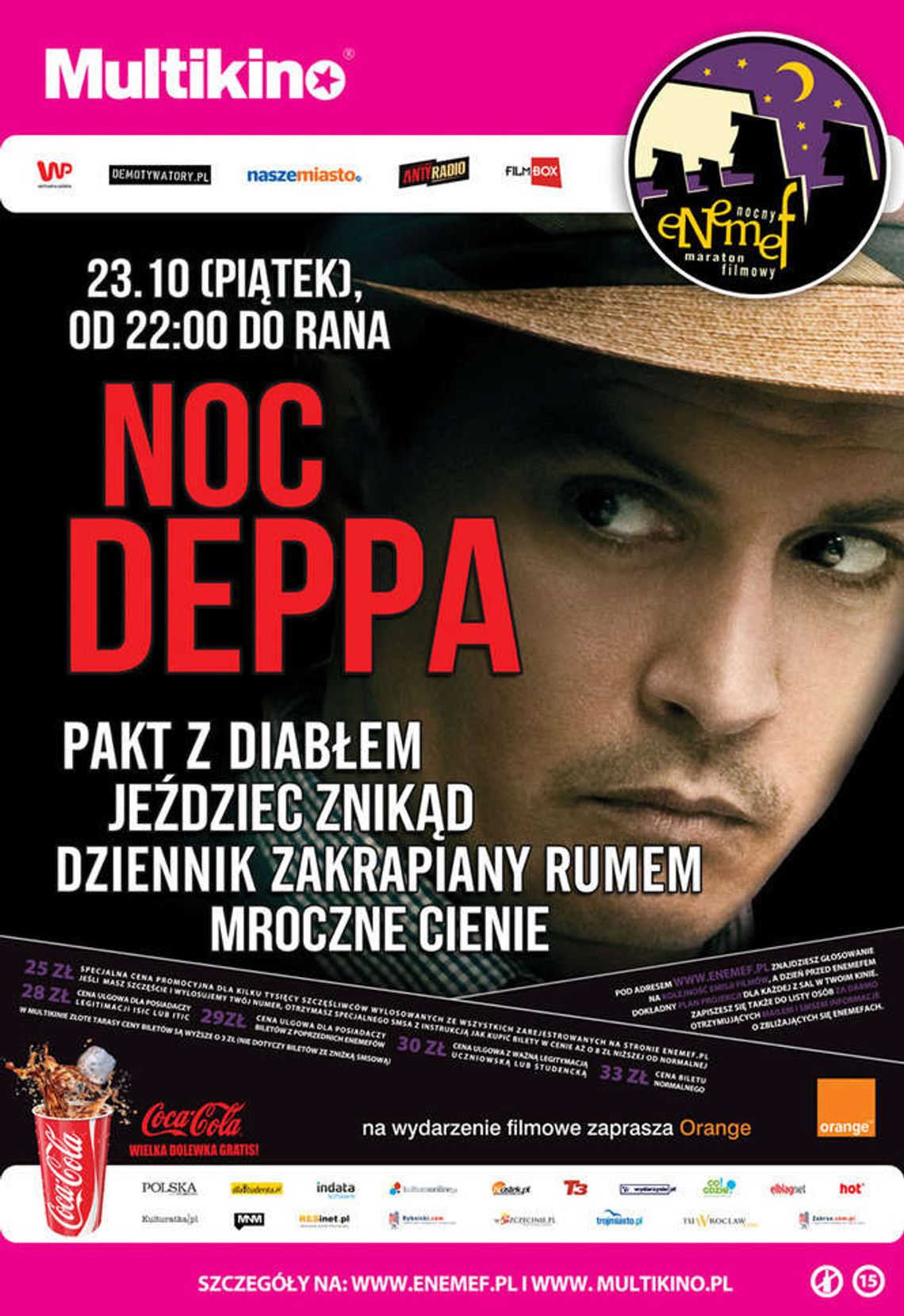 Noc z Johnnym Deppem w Multikinie