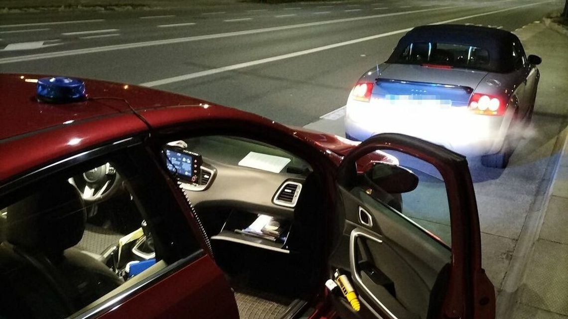 Nocna akcja policji w Lublinie. Mandaty nawet za zbyt głośny wydech Nocna akcja policji w Lublinie. Mandaty nawet za zbyt głośny wydech