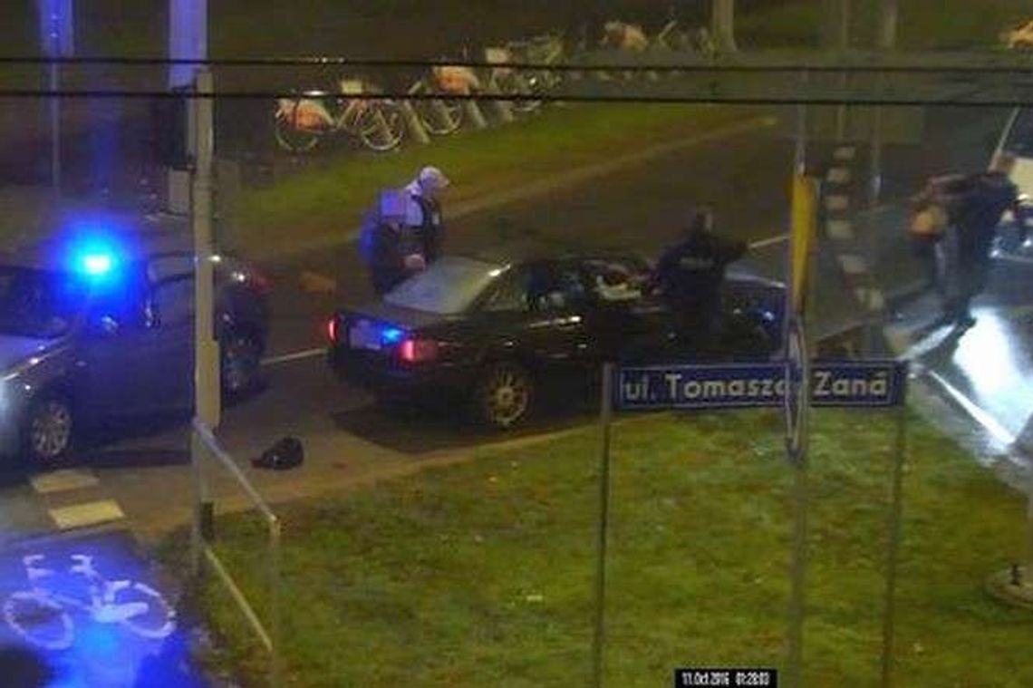 Nocny pościg ulicami Lublina za kradzionym samochodem. Padły strzały