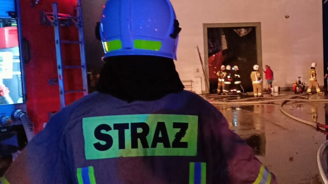 Nocny pożar w Lublinie. Żabka zamknięta do odwołania