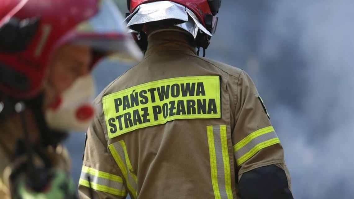 Nocny pożar w Lublinie. Zaczęło się prawdopodobnie od niedopałka papierosa