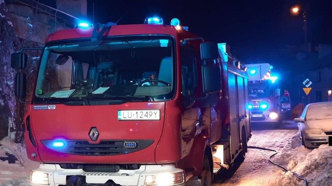 Nocny pożar w Lublinie. Zginęła matka i jej syn