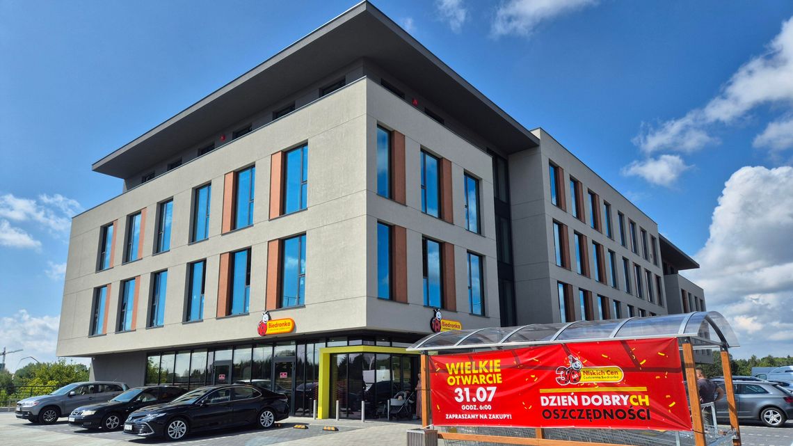 Nowa Biedronka na Sławinie 