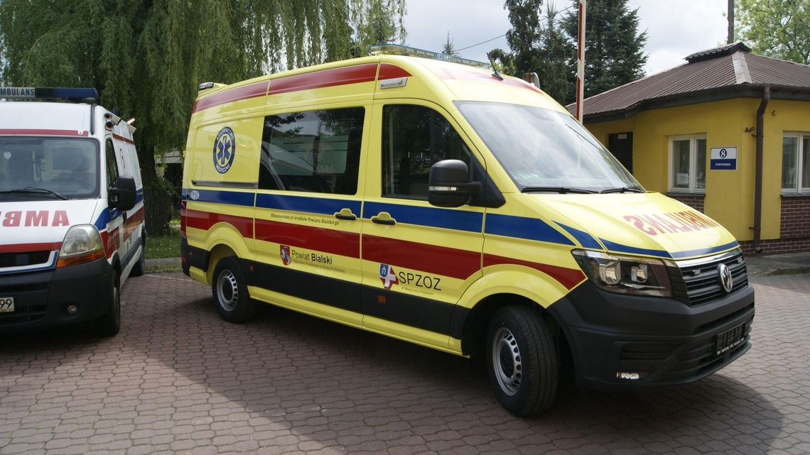Nowa karetka dla szpitala w Międzyrzecu Podlaskim Nowa karetka dla szpitala w Międzyrzecu Podlaskim