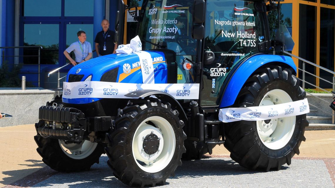 Nowa loteria puławskich Azotów. Ciągnik czeka na zwycięzcę