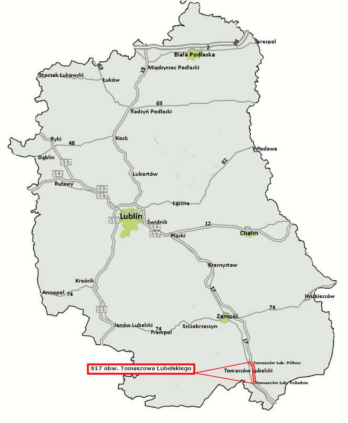 Nowa obwodnica będzie częścią S17. Umowa na budowę drogi podpisana