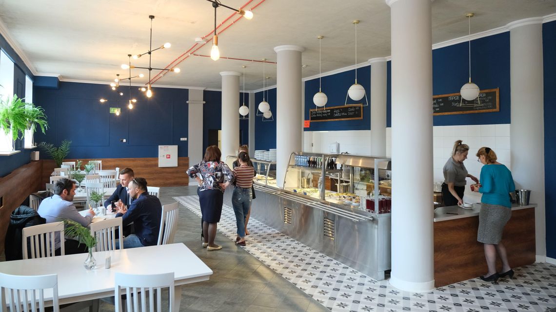 Nowa stołówka w centrum Lublina. Z vip roomem do przyjmowania ministrów