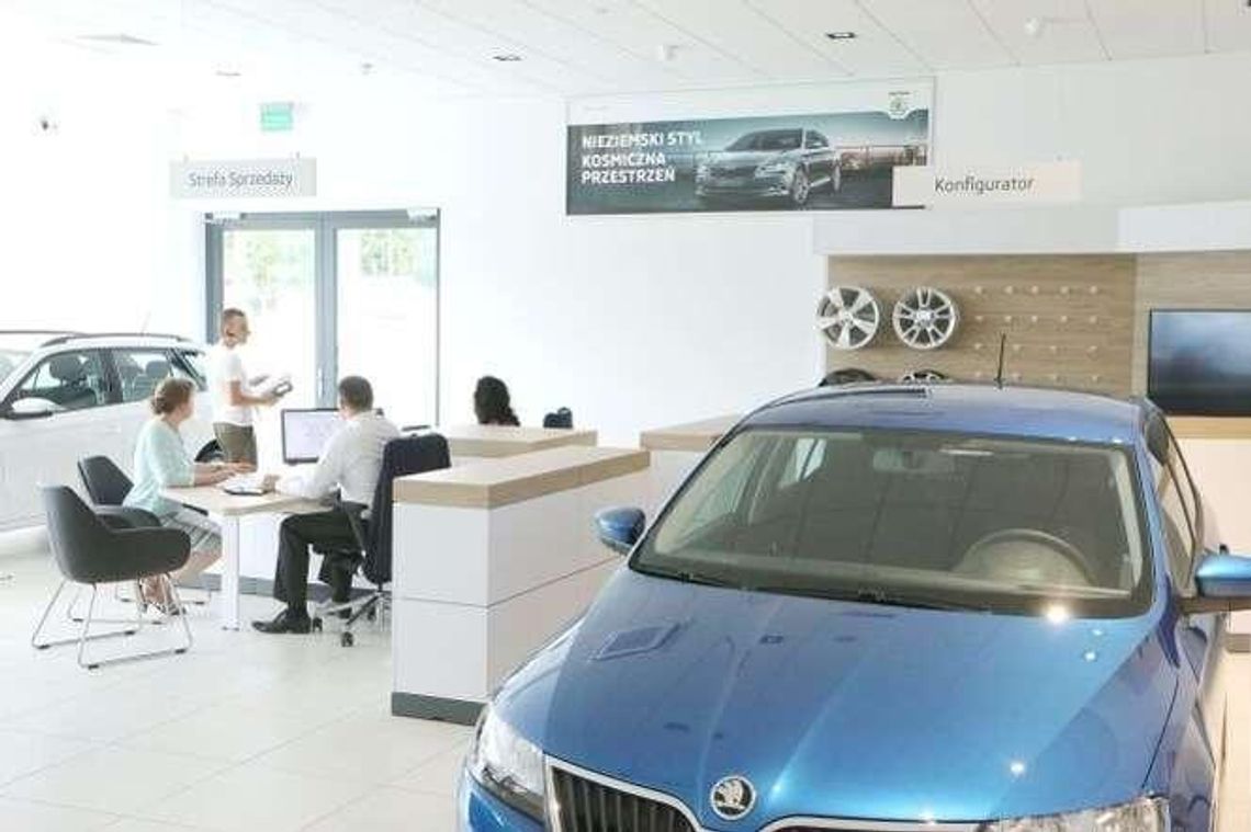 Nowa superb, w nowym salonie Škoda Żagiel Auto