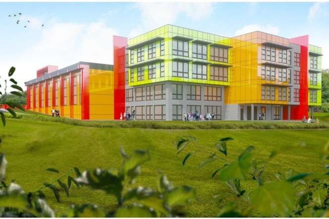 Nowa szkoła w Lublinie. Pierwszy dzwonek w kolorowych pudełkach za dwa lata Nowa szkoła w Lublinie. Pierwszy dzwonek w kolorowych pudełkach za dwa lata