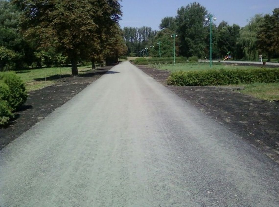 Nowe alejki w Parku Ludowym w Lublinie (zdjęcia)