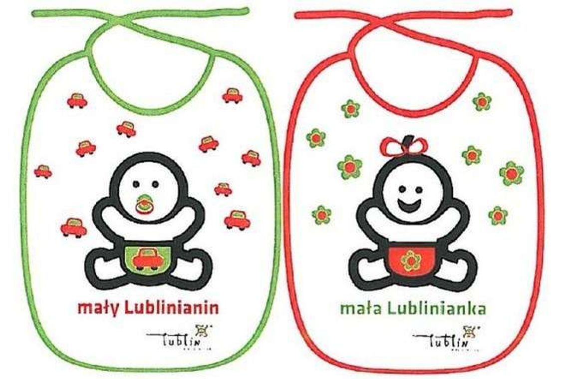 Nowe gadżety z logo Lublina. Komu śliniaczek? Nowe gadżety z logo Lublina. Komu śliniaczek?