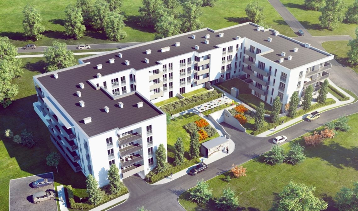 Nowe mieszkania w Lublinie. Bloki w zieleni przy ulicy Kryształowej
