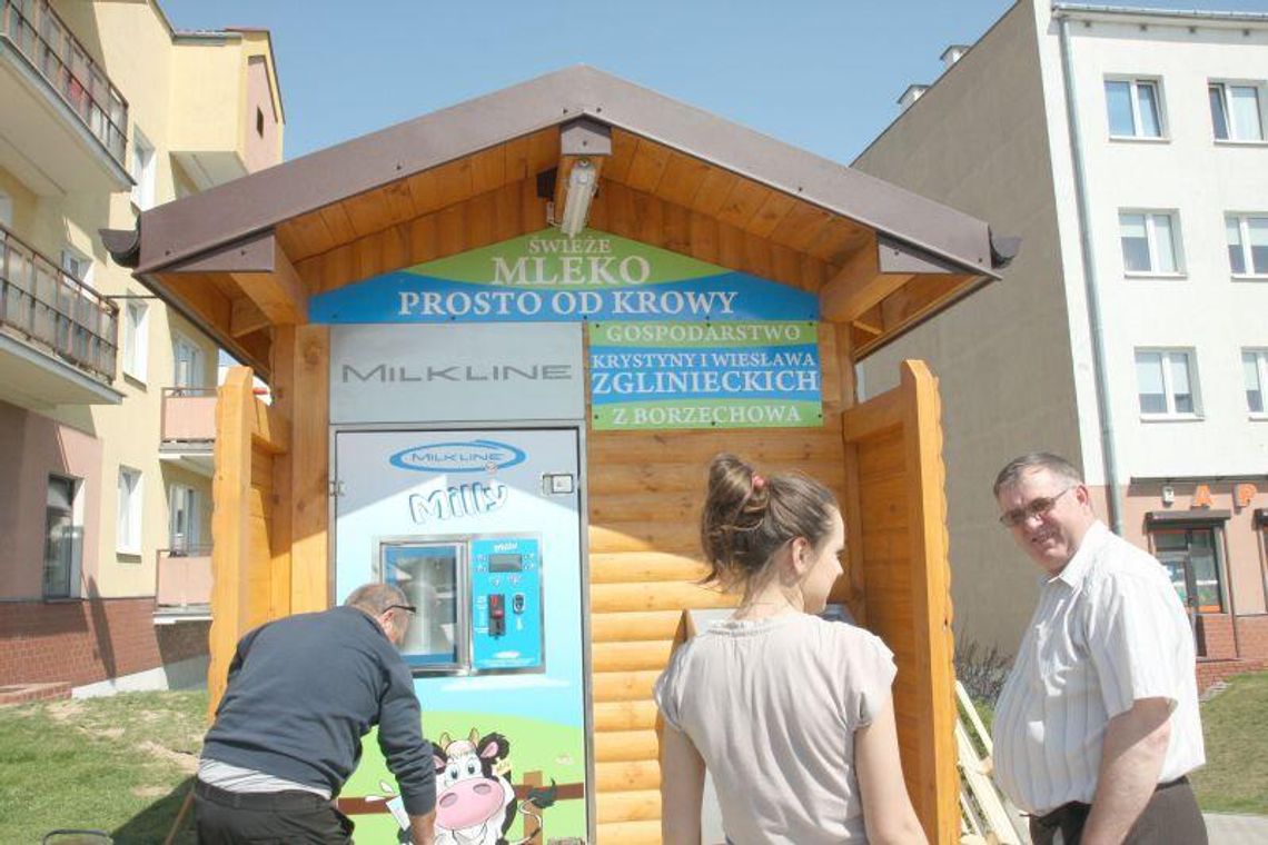 Nowe mlekomaty w Lublinie Nowe mlekomaty w Lublinie