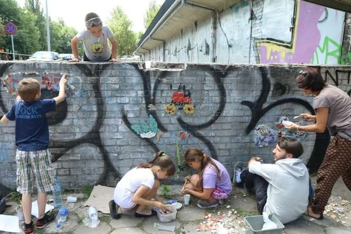Nowe mozaiki pojawią się na LSM. Wakacyjne warsztaty dla dzieci (zdjęcia)