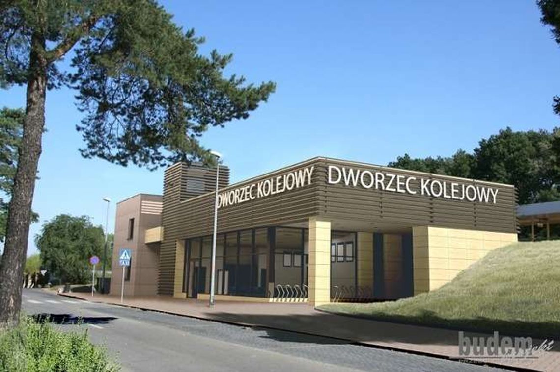 Nowe oblicze dworca kolejowego w Puławach (wizualizacje)