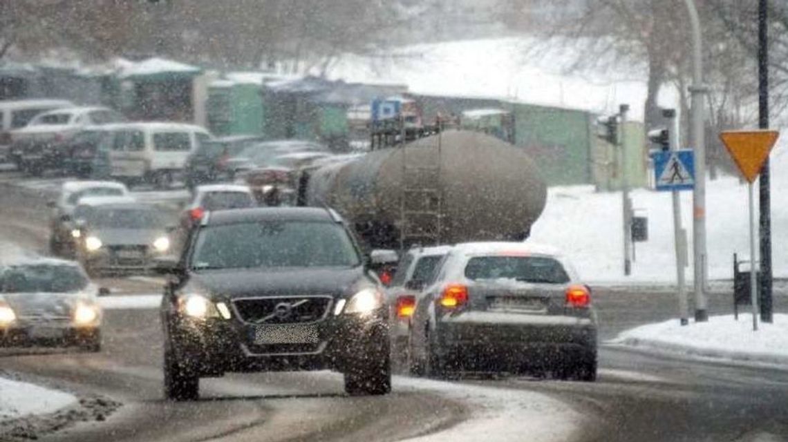 Nowe ostrzeżenie pogodowe dla woj. lubelskiego. Na drogach może być niebezpiecznie