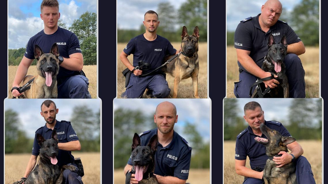 Nowe psy w służbie policji