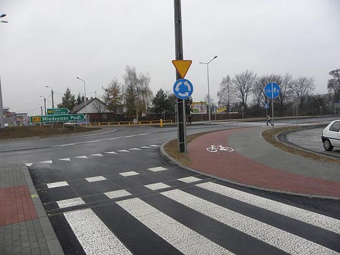 Nowe rondo w Parczewie