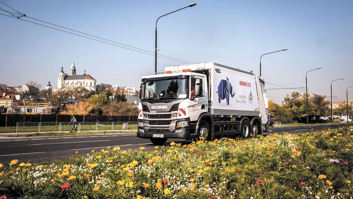 Nowe śmieciarki jeżdżące po Lublinie są zasilane gazem