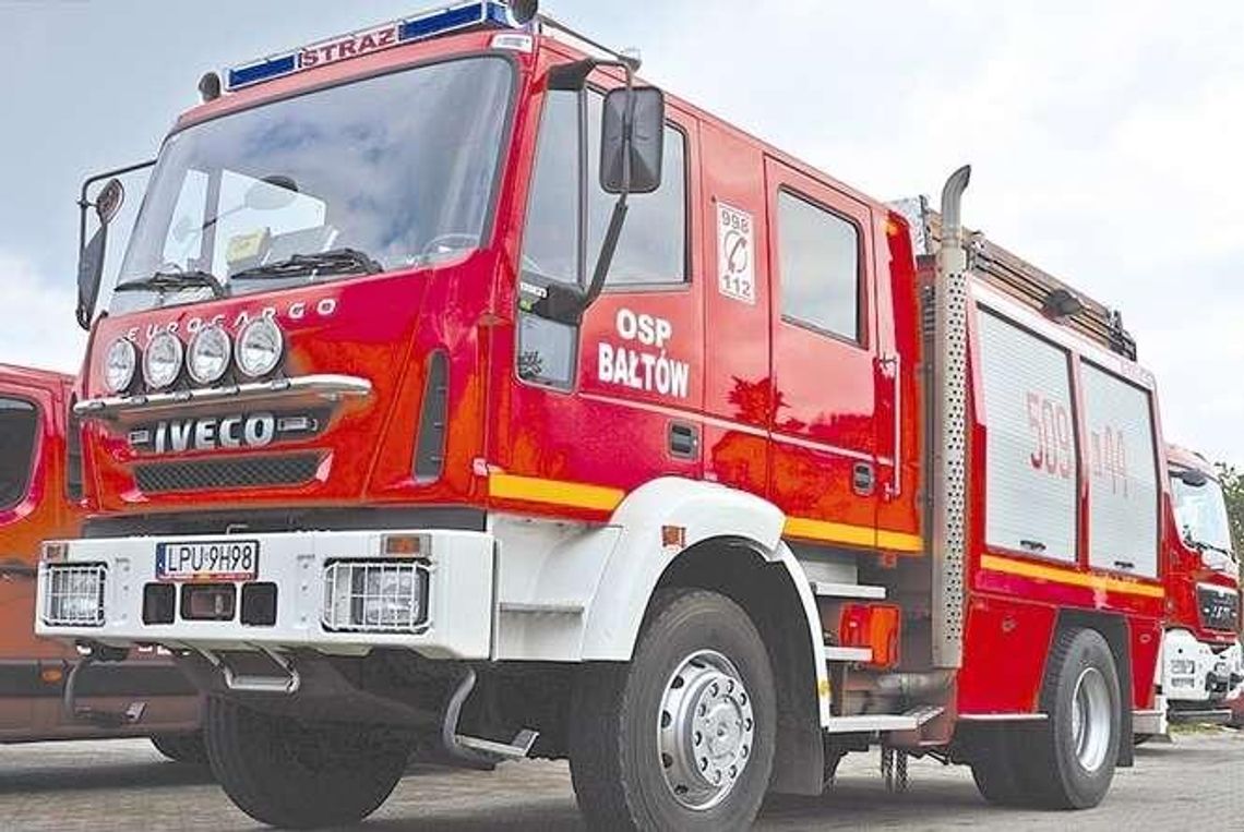Nowe wozy dla strażaków z Bałtowa i Żyrzyna